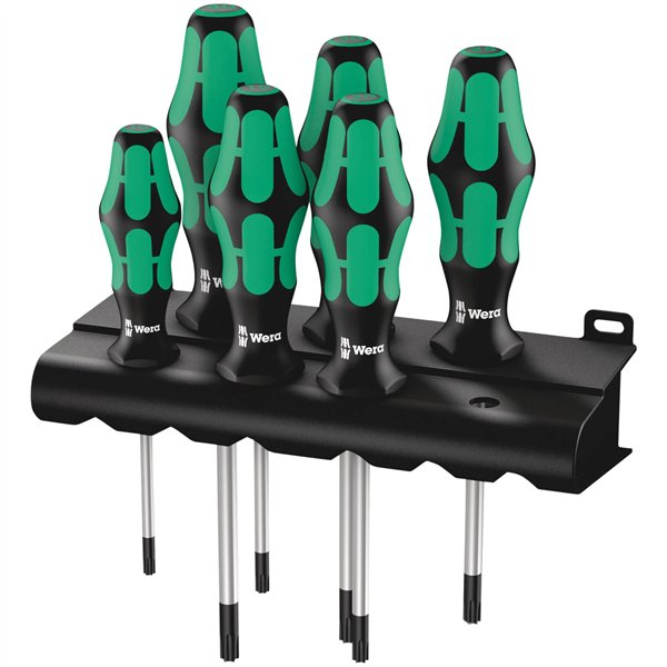 WERA 367/6 Rack Set di cacciaviti