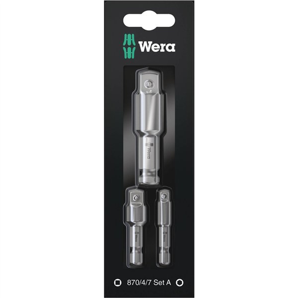 WERA 870/4/7 kit A SB set raccordi
