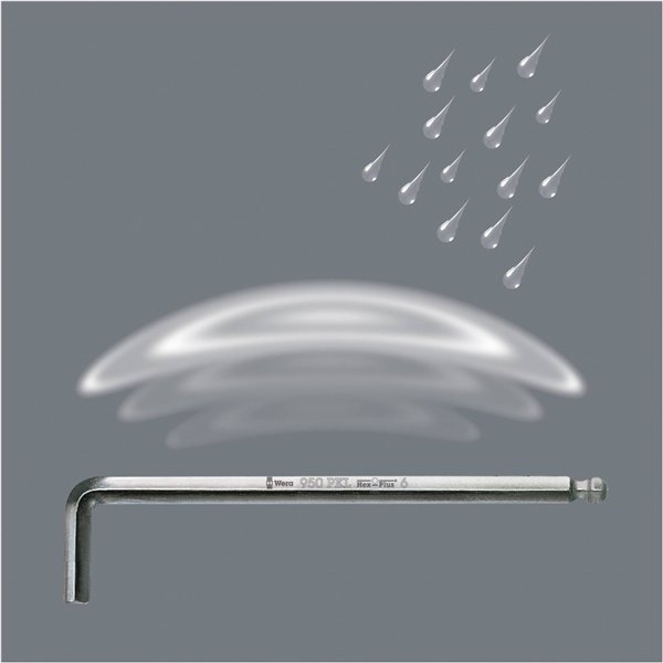WERA 950/9 Hex-Plus 1 Assortimento di chiavi a L