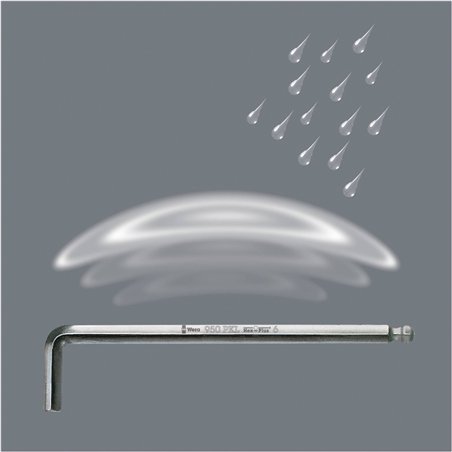 WERA 950/9 Hex-Plus 1 Assortimento di chiavi a L