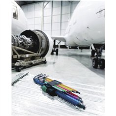 WERA 950/9 Hex-Plus Assortimento di chiavi a L, Black Laser 2