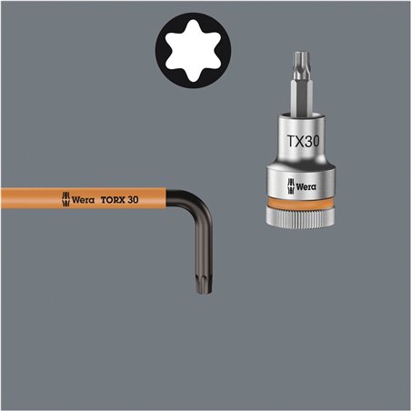 WERA 967/9 TX XL Assortimento di chiavi a L