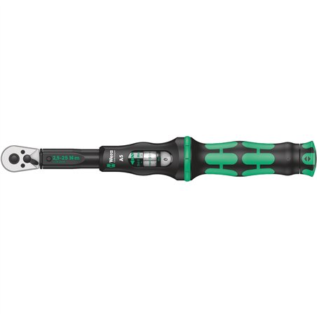 WERA Click-Torque A5 chiave dinamometrica con cr.2,5 - 25 Nm
