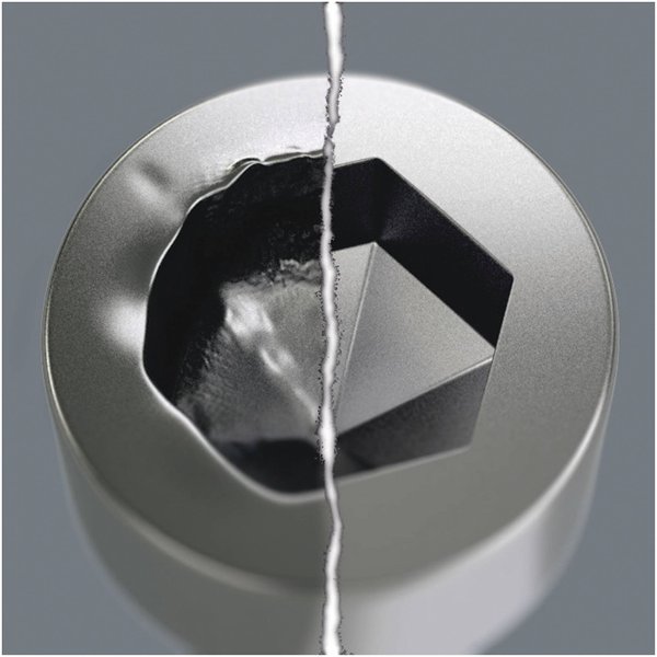 WERA Kraftform Kompakt 60 cust. pieghevole con inserti da 89 mm