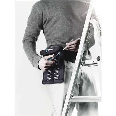 WERA Kraftform Kompakt 62 cust. pieghevole con inserti da 89 mm