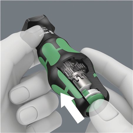 WERA 826 T Kraftform Turbo porta inserti Rapidaptor