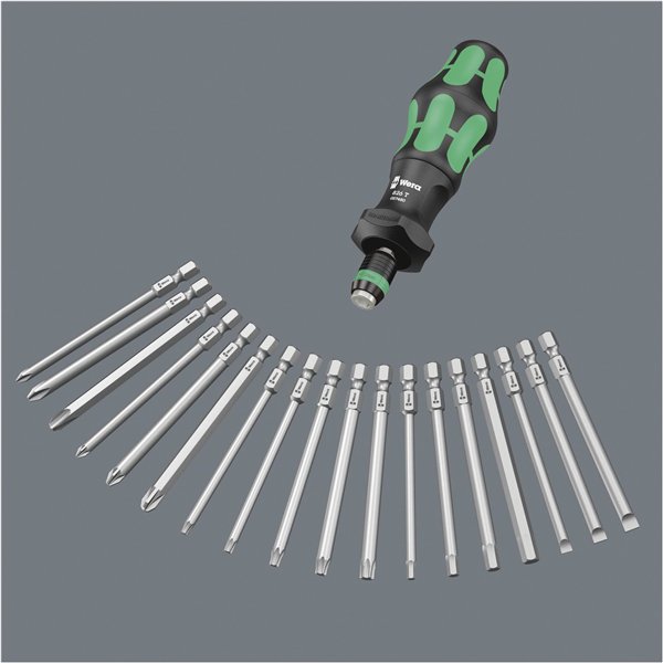 WERA Kraftform compact Turbo 1 assortimento inserti