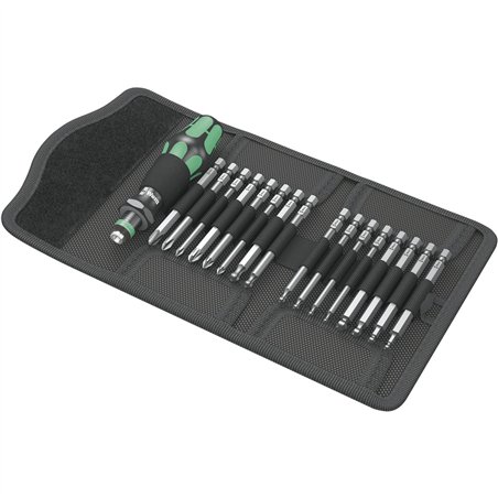 WERA Kraftform Kompakt 60 KK astuccio con inserti da 89 mm