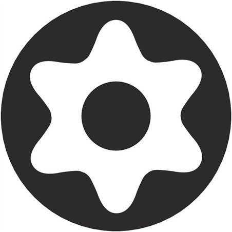 WERA 367/6 TORX BO Kraftform Set di cacciaviti con supporto