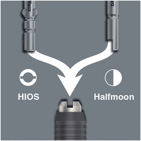 WERA Kraftform compact Micro 11 universale 1 astuccio pieghevole