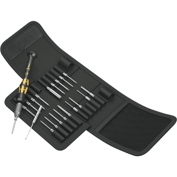 WERA Kraftform compact Micro 21 ESD 1 astuccio pieghevole