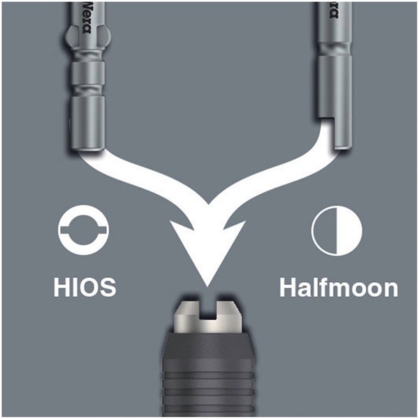 WERA Kraftform compact Micro 21 ESD 1 astuccio pieghevole