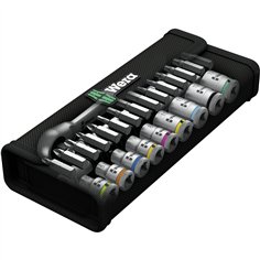 WERA 8100 SA 7 kit con cricch. Zyklop Metal con pass. quadro 2