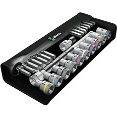 WERA 8100 SC 7 kit con cricch. Zyklop Metal con pass.quadro me. 2