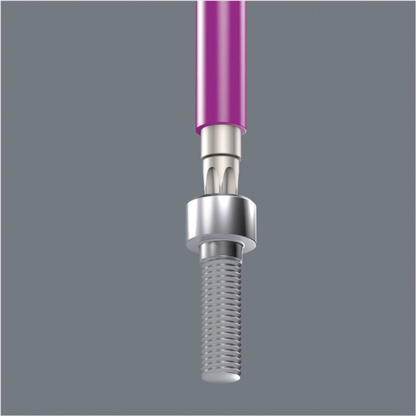 WERA 3967/9 TX SXL Multicol. HF Stainless 1 ass. chiavi a L inox