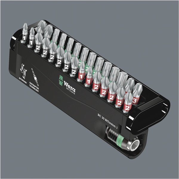 WERA Bit-Check 30 BiTorsion 1 set assortimento inserti