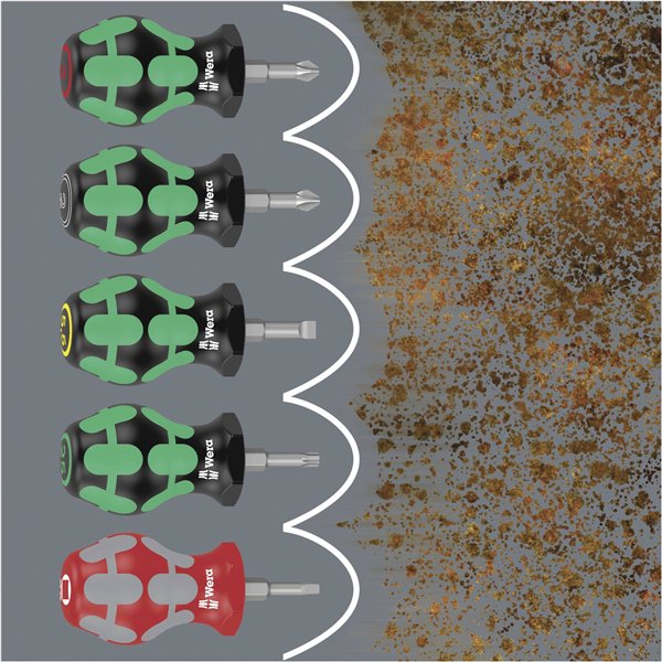 WERA Stubby kit TX 1 Set di cacciaviti