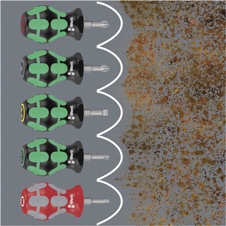WERA Stubby kit TX 1 Set di cacciaviti