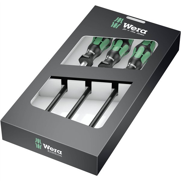 WERA 391/3 set giraviti flessibili buss. esag.