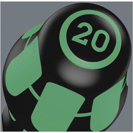 WERA 367/7 TORX HF Kraftform Plu Set di giravite con ritegno vite