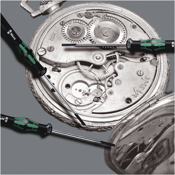 WERA 2052/6 set di cacciaviti per elettronica con supporto