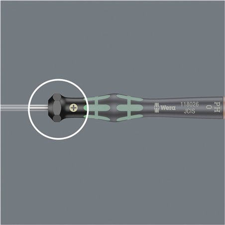 WERA 2050/6 set di cacciaviti per elettronica con supporto