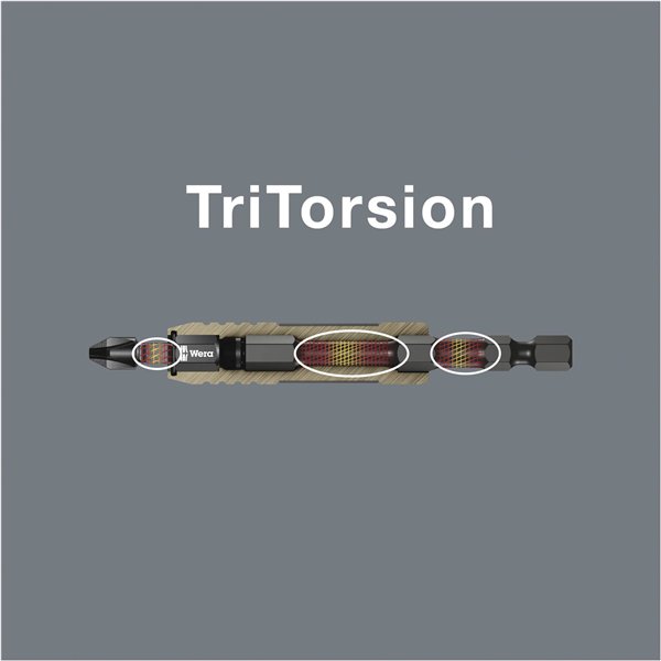 WERA Bit-Check 6 Impaktor 1 set assortimento inserti