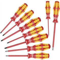 WERA 160 i/162 i/167 i/9 Set di cacciaviti Kraftform