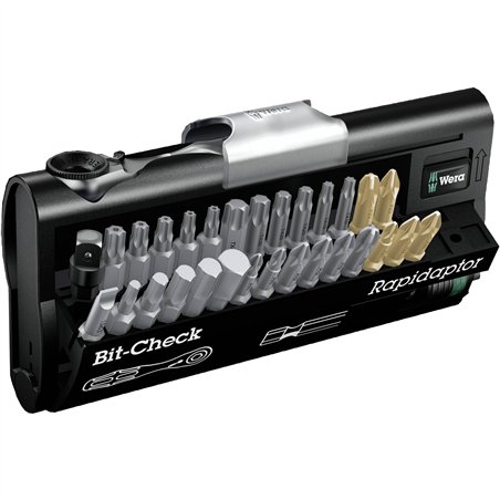 WERA Bit-Check 30 Zyklop Mini 1 set di bits con cricchetto