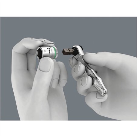 WERA Bit-Check 30 Zyklop Mini 1 set di bits con cricchetto