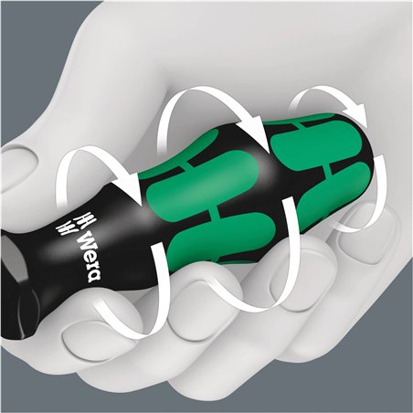 Wera 334 SK/6 set giravite Kraftform Plus Lasertip + supp.