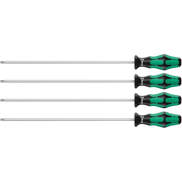 Wera 367/4TORX HF set giraviti KraftformPlus,rit.vite.l.300mm