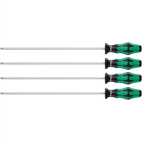 Wera 367/4TORX HF set giraviti KraftformPlus,rit.vite.l.300mm