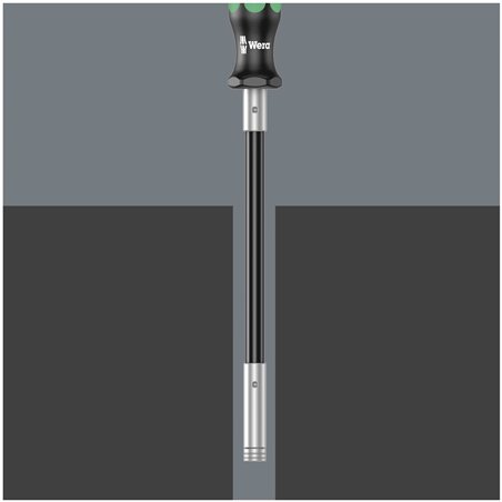 Wera 393 S impugn. porta-inser. extra slim con gambo flessibile