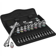 Wera 8100 SA 11 set cricc.Zyklop Metal,lev.invers.att 1/4 in poll