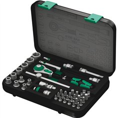 Wera 8100 SA 4 set con cr.Zyklop Speed attacco da 1/4  in pollici