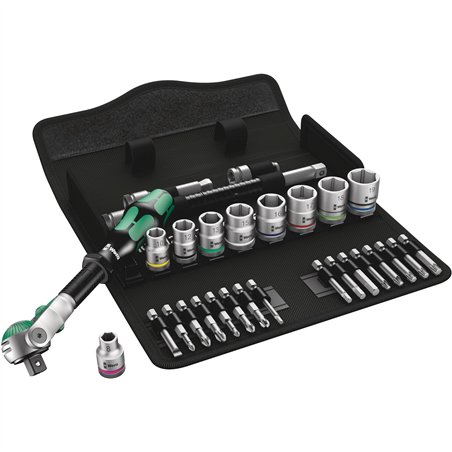 Wera 8100 SB 6 set con cricch. Zyklop Speed att. 3/8  metrico