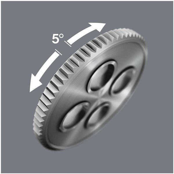 Wera 8100 SB 6 set con cricch. Zyklop Speed att. 3/8  metrico