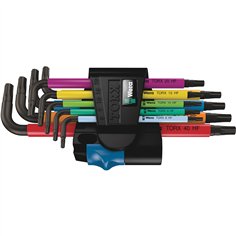 Wera 967/9 TX Multicolour HF 1 set chiavi a L con rit. vite