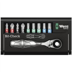 Wera Bit-Check 10 Zyklop Mini BiTorsion 1 2