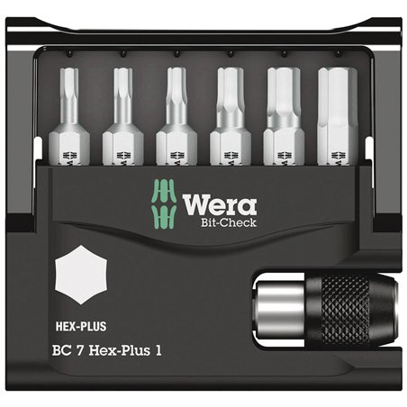 Wera Bit-Check 7 Hex-Plus 1