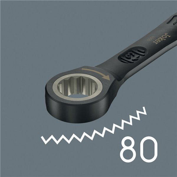 Wera Joker Black Edition 11-tlg. Maul-Ringratschenschlüssel-Satz