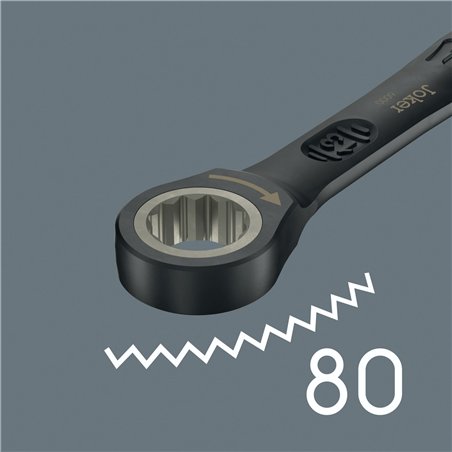 Wera Joker Black Edition 11-tlg. Maul-Ringratschenschlüssel-Satz