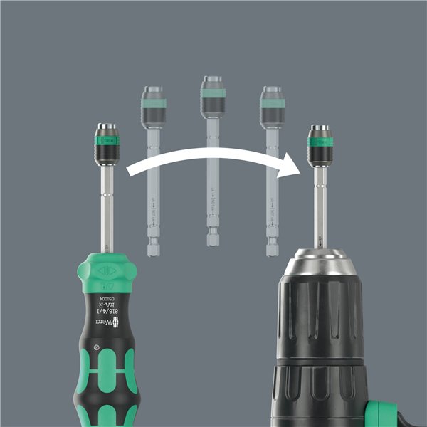 Wera Kraftform compact 25 RA-R con borsa