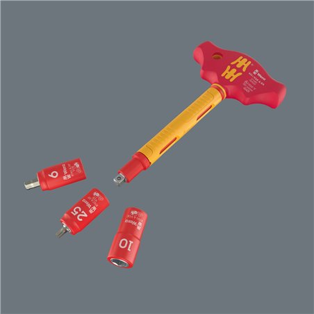 Wera 410 i VDE A RA VDE-isoliert Quergriff 1/4