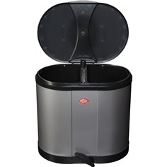 WESCO pattumiera Beta argento 2