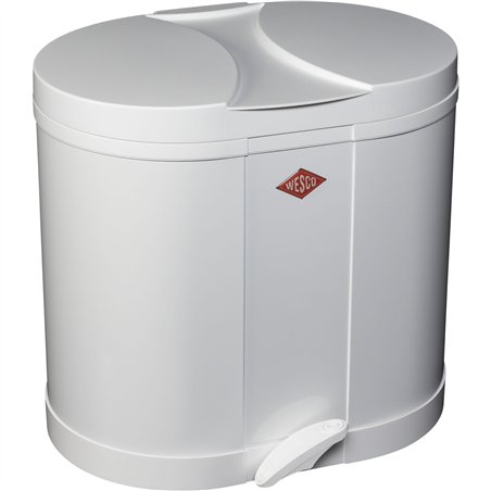 WESCO pattumiera Beta bianco