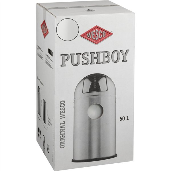 WESCO Pushboy 50l bian. opaco