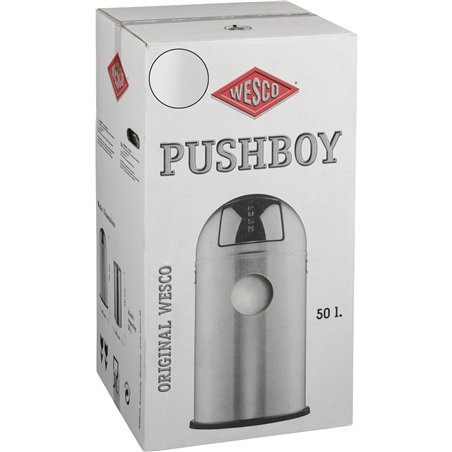 WESCO Pushboy 50l bian. opaco