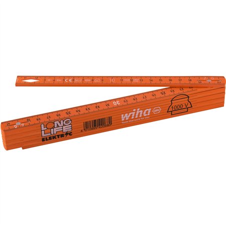 Wiha Elektriker metro a stecche Longlife 2 m metrico